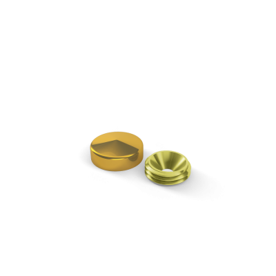 Zierkappe gold
